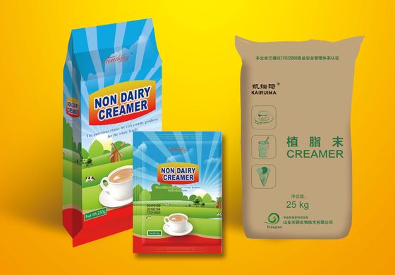 Контейнер для кофе-крема без молочных продуктов с содержанием жира 5% до 80%